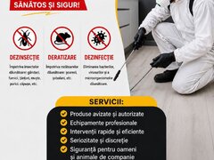 Servicii de dezinsectie, deratizare, dezinfectie